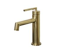 9027328 Portofino mitigeur lavabo bas or brossé