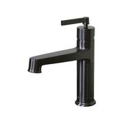 9028486 Louxor mitigeur lavabo bas gris gun métal