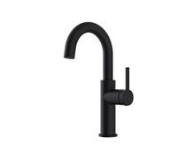 9028653 Reflet mitigeur lavabo haut noir mat