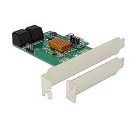 [90382] Delock Carte interface 4 Ports SATA PCI Express