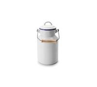 Ibili Bidon à lait 904301 – Émail Blanca – 1 l – G