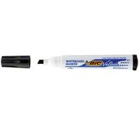 BIC 11376 Marqueur velleda 1701/1751 pointe Biseautée tracé 2-5 mm effaçables encre base alcool corps plastique Inodore