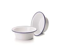 IBILI 905120 Bol, Acier, Blanc, 20 x 20 x 7 cm