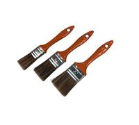 9057000 Lot de 3 pinceaux Plats fsc 100% lasure (sous Blister)