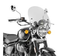 9058A GIVI Pare-Brise Transparent pour Royal Enfield Super Meteor 650 2023