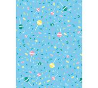 906 - Pochette 20 feuilles Décopatch - Bleu