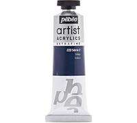[907-222] Pébéo Tube 37 ml Peinture Artist Acrylics Extra fine INDIGO