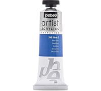[907-265] Pébéo Tube 37 ml Peinture Artist Acrylics Extra fine BLEU ACIER