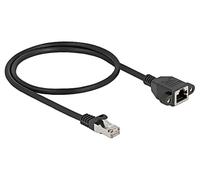 90774 Rallonge Ethernet S/FTP Cat : 6a prise RJ45, connecteur RJ45 DELOCK