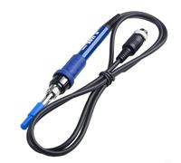 907I Poignée de fer à souder 6 broches compatible avec 939BD+ 898BD+ 995D 853D 5A Station de soudage 75 W Design double platine Antistatique Chauffage rapide Pointe interchangeable ergonomique pour