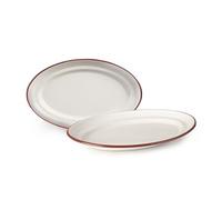 IBILI Plat ovale 908725 - email bordeaux 25 cm