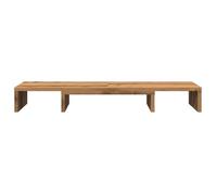 (90910)Moderne Support de moniteur élévateur réglable - VIDAXL - bois d'ingénierie - chêne artisanal - 80x24x10,5 cm 705qik45o46
