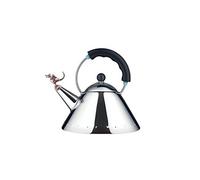 Alessi 9093 REX B Bouilloire , acier inoxydable, noir, 9 x 25 x 26,5 cm, unités, 1,0
