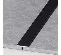 90cm-Bande De Seuil-Bande De Séparation Plate, Bande De Transition Sol en Aluminium, Couvre-Joint, Raccord De Bordure De Sol - Facile À Poser(White,1.2cm/0.47in)