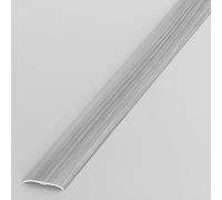 90cm De Transition De Sol Aluminium, Bandes De Revêtement De Sol en pour Jointer Les Joints De Sol, Moquettes, Seuils, Carrelages(Dark Gray Wood,W2.8cm)