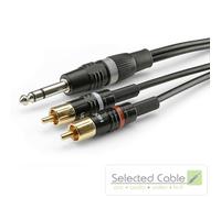 90cm Jack À Rca Y Adaptateur Câble Instrument Sommer Cable Basic + HI-CM03