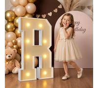 90cm Jaune Lettre Lumineuse,Lettres Lumineuses Géantes de Pour la Décoration D'Anniversaire,Decoration Anniversaire,Grandes Lettres Pour Les Événements de Fiançailles,Lettre R