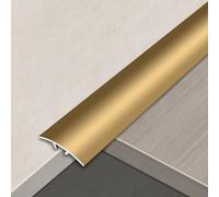 90cm L Bande Transition De Seuil - Bandes Séparation Porte En Aluminium, Pour Joints De Sol Composite, Garnitures Protection Marches Imperméables(Gold,W3cm)