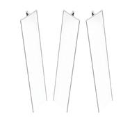 90cm Lot De 3 bandes de transition de sol Barres de Transition de Seuil bande de garniture de bord Pour Sol Et Bord De Seu