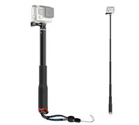 90CM Perche à Selfie Télescopique Etanche Aluminium pour Action Caméras | Compatible avec GoPro Hero 13 12 11 10 AKASO EK7000 V50X DJI Osmo Action 5 Pro 4 WOLFANG Jadfezy APEXCAM Surfola Action Cam