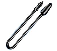 90cm Plug Anale,Extenseur Femme Homme,2-IN-1 Aiguillage Plug Anal Plug Femme Débutante avec 2 Perles Anales Gode Anal,Long Gode XXL Enorme Godemichets,Godes Plugs Anals Sex Toys Anals (Noir)