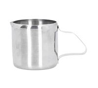 90ml Tasse à Café en Acier Inoxydable 304, Pichet à Mousse de Lait et Miel 3oz - Résistant à la Corrosion, Design Ergonomique, Pour Usage Domestique et Café