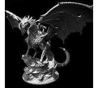 90mm Ancien Soldat Dragonnier de l'enfer Kit Maquette en Résine Pièces Miniatures en résine Non peintes et Non assemblées // C3x0A-6