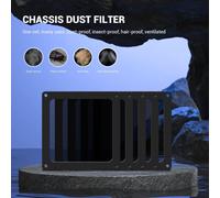 90mm Polycarbonate Dust Filter Fine Mesh Filter for Computer Cooling Fan Power Supply Nylon 80 Mesh Magnetic Frame PC Fan