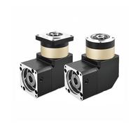 90mm right angle planetary gearbox for NEMA 34 stepper electronic starter and 80ST servo electronic starter with different gear ratio IINKUEYK(NPLZ090 Round,1 to 4)