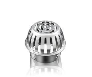 90mm Tuyau De Vidange De Toit En Acier Inoxydable 304 Anti-Obstruction, Filtres De GouttièRe, Drain GouttièRes Filtrantes Protections, Protection Des Feuilles De GouttièRes(304 material,150mm(6in))