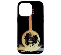 90s Banjo Drawing Bluegrass Band Coque pour iPhone 14 Pro Max