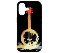 90s Banjo Drawing Bluegrass Band Coque pour iPhone 17