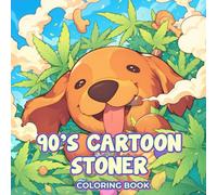90s Cartoon Stoner Coloring Book: A Fun Mix of 50 Creative Holiday Designs with Nostalgic Vibes - A Unique and Entertaining Gift for Adults Who Love ... Christmas or Cozy Winter Nights Indoors