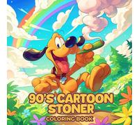 90s Cartoon Stoner Coloring Book: A Relaxing Collection of 50 Creative Holiday Illustrations with Nostalgic Flair - A Fun and Unique Gift Idea for ... Christmas or Cozy Winter Nights at Home