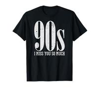 90s I Miss You So Much Distressed Nostalgia Quote T-Shirt
