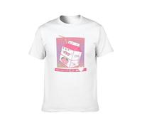 90S Japanese Otaku Stylish Aesthetic Milk Funny Vintage Gift T-Shirt White Mens Tee Unisex Shirt L