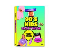 90's kids - Crazy book - LA COMPIL DE NOS MEILLEURS SOUVENIRS - Perrine Poncet - Webedia Books - relié - Monographie