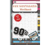 90s Nostalgia Word Search Puzzle Book: Word Searches with Easy to Read Print 1990s, Nostalgia, Cartoons, Gadgets and More | 6x9 inches, 110 pages | ... Gift for Vacations, Holidays, and Free Time