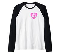90's R&B Love Heart RNB Music Manche Raglan