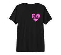 90's R&B Love Heart RNB Music T-Shirt Haut de Gamme
