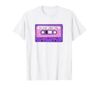 90s R&B Vibes Only Nineties RNB Tape Cassette Memphis Design T-Shirt