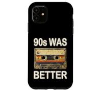 90s Was Better Cassette de démonstration rétro nostalgique Coque pour iPhone 11