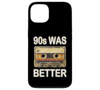 90s Was Better Cassette de démonstration rétro nostalgique Coque pour iPhone 13