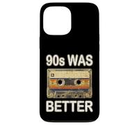 90s Was Better Cassette de démonstration rétro nostalgique Coque pour iPhone 13 Pro Max
