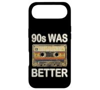 90s Was Better Cassette de démonstration rétro nostalgique Coque pour iPhone Air