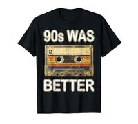 90s Was Better Cassette de démonstration rétro nostalgique T-Shirt