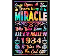 90th Birthday Journal: Happy 90th Birthday Gift for Women Turning Ninety | Bday Gifts for 90 Year Old Woman | Memory Notebook & Keepsake Present for ... Best Friend Auntie Born in December 1934)