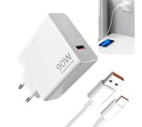 90W Chargeur Rapide avec câble pour Xiaomi 15 Ultra 15Pro 14T 14 13T 13 Ultra 13 Lite Pad 7 POCO X7 Pro X6 M7 F7Pro F6 F5 F4, Redmi Note 14 13 12 11 Pro