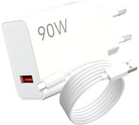 90W Chargeur Rapide avec Câble USB C 2M, Chargeur 90W HyperCharge