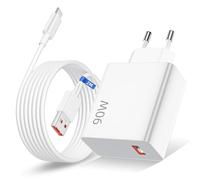 90W Chargeur Rapide pour Redmi Note 15Pro+ 14 13 12 11 Pro 14C,Chargeur pour Turbo avec 6A Câble USB C 2M pour Xiaomi 17 Ultra 15T Pro 14T 14 13T 15 Ultra 13 Lite Pad 7 pour POCO X7Pro X6 M7 F7Pro F6